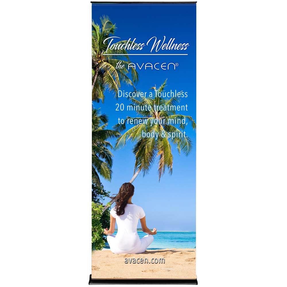 Touchless Wellness Vertical Display
