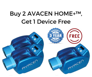 BUY Two AVACEN HOME+ Devices, Get One Free