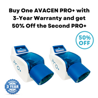 Buy One AVACEN PRO+™with a 3-Year Warranty, get 50% off Second AVACEN PRO+