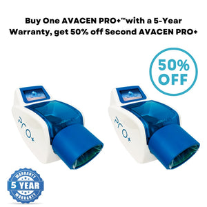 Buy One AVACEN PRO+ with 5-Year Warranty and get 50% Off the Second PRO+