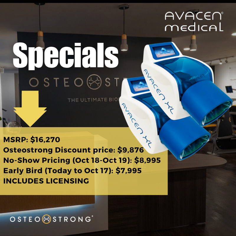 Osteo Strong "No Show" Business Package