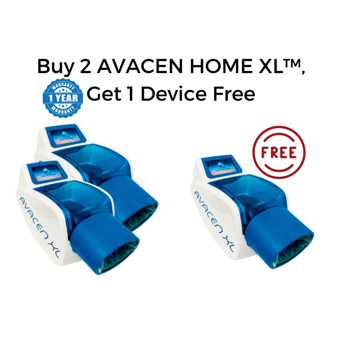 Buy Two AVACEN HOME XL™, Get One Free
