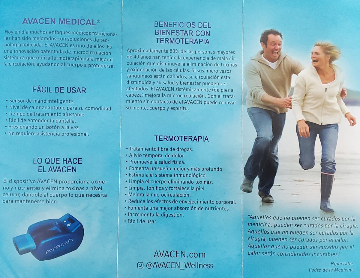 AVACEN Medical Brochure (Spanish) -(25 Brochures)